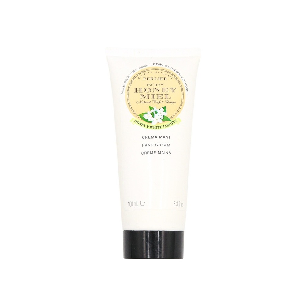 Perlier - Honey Miel Hand Cream - Honey & White Jasmine - 3.3 fl oz / 100 ml